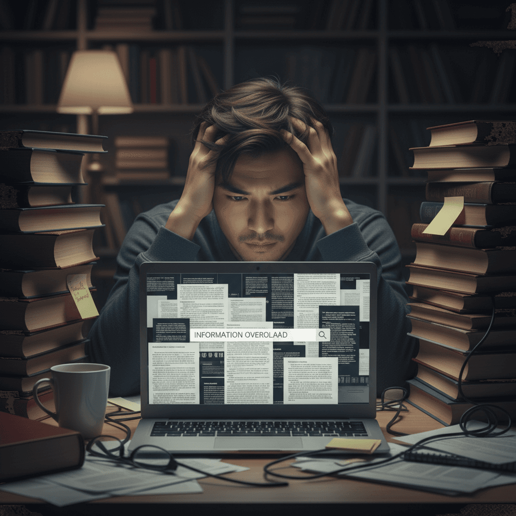 Student overwhelmed